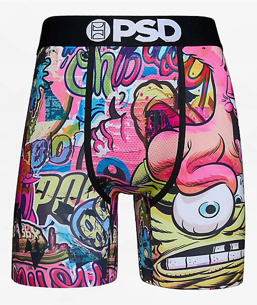 Crazy SpongeBob PSD